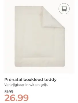Aanbieding: Prénatal boxkleed teddy