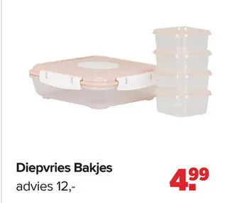 Aanbieding: Diepvries Bakjes