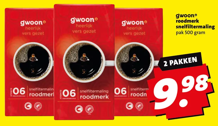 Aanbieding: Roodmerk snelfiltermaling