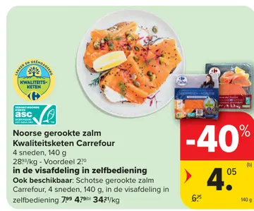 Aanbieding: Noorse gerookte zalm
