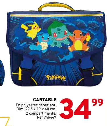 Offre: Cartable