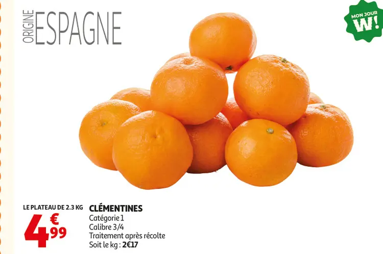 Promotie: Clémentines