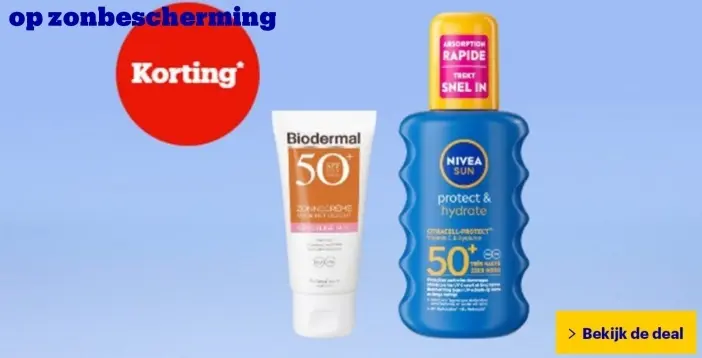 Aanbieding: Zonnecrème