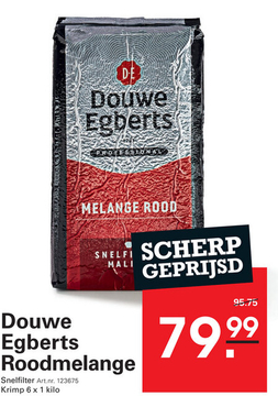 Aanbieding: Douwe Egberts Roodmelange