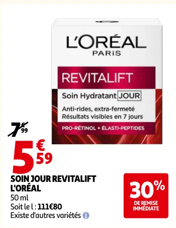Offre: Soin jour revitalift