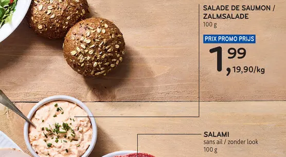 Offre: Salade de saumon / zalmsalade