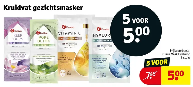 Aanbieding: Gezichtsmasker