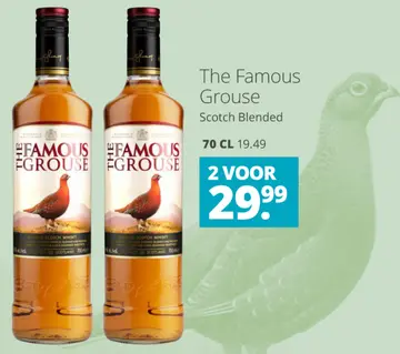 Aanbieding: The Famous Grouse Scotch Blended