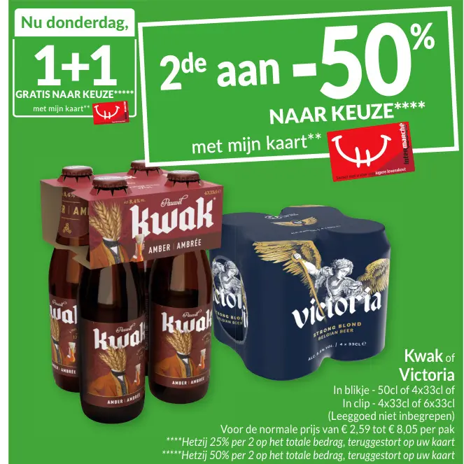 Promotie: Kwak or Victoria