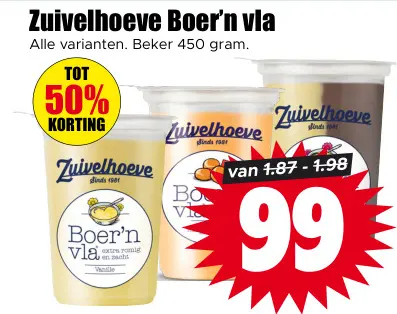 Aanbieding: Boer'n vla