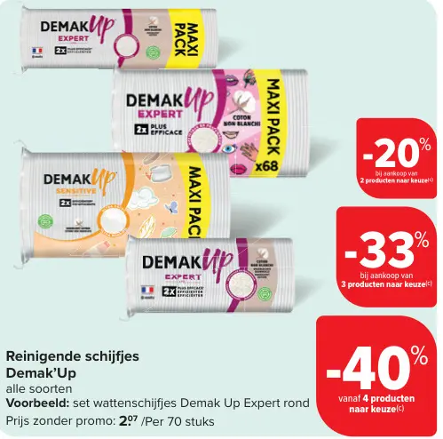 Promotie: Reinigende schijfjes