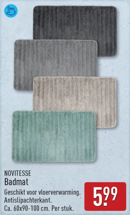 Aanbieding: NOVITESSE Badmat