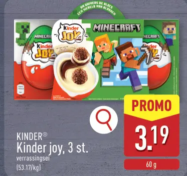 Promotie: Kinder joy
