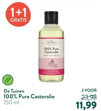 Aanbieding: 100% Pure Castorolie