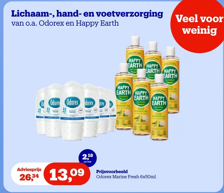 Aanbieding: Odorex Marine Fresh
