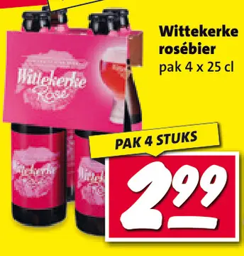 Aanbieding: Wittekerke rosébier