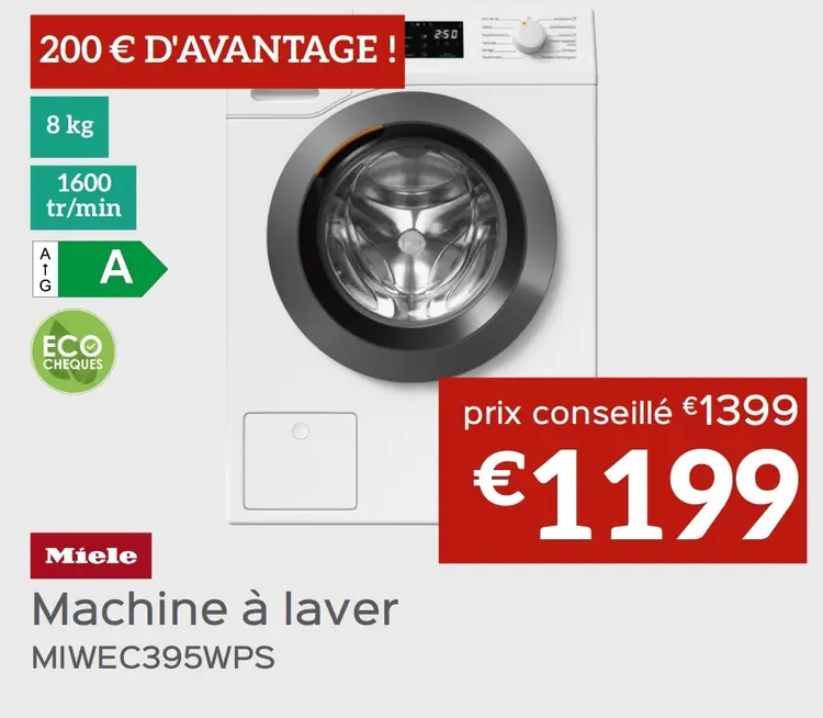 Offre: Machine à laver