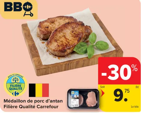 Offre: Médaillon de porc d'antan