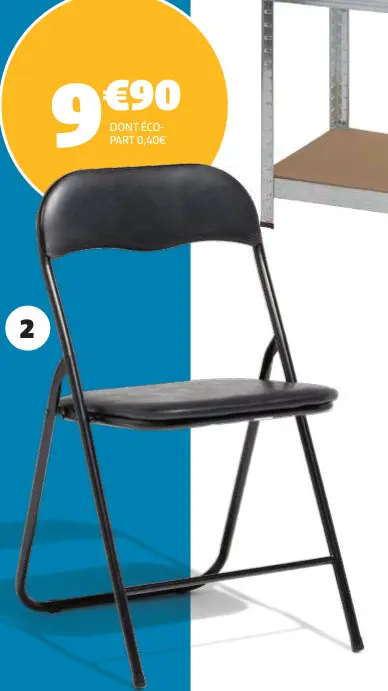 Offre: Chaise pliante tracy
