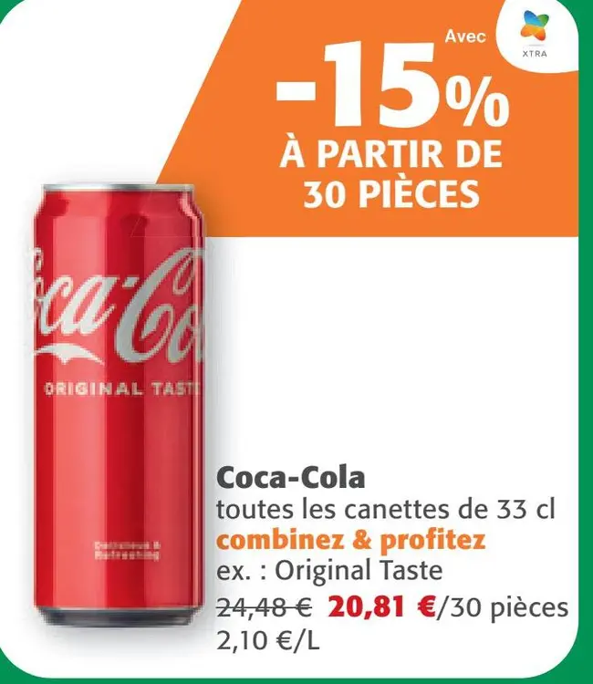 Offre: Coca-Cola
