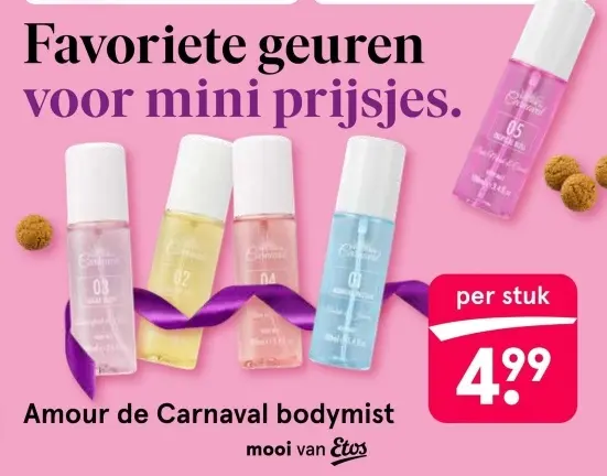 Aanbieding: Amour de Carnaval bodymist