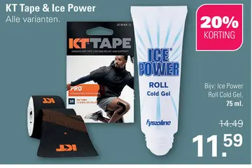 Aanbieding: KT Tape & Ice Power