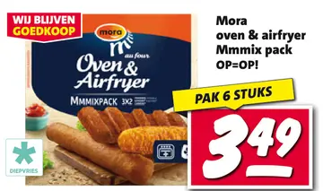 Aanbieding: Mora Oven & Airfryer Mmmix pack