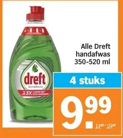 Aanbieding: Dreft handafwas
