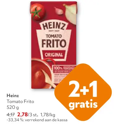 Promotie: Tomato Frito