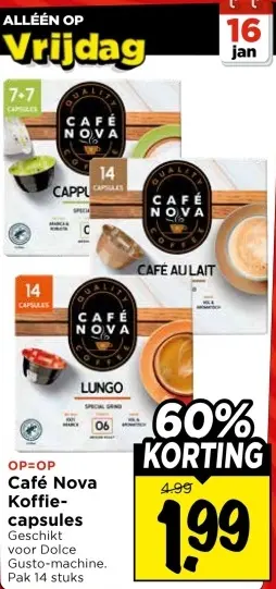 Aanbieding: Koffie-capsules