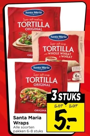 Aanbieding: Wraps