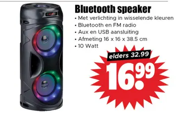 Aanbieding: Bluetooth speaker