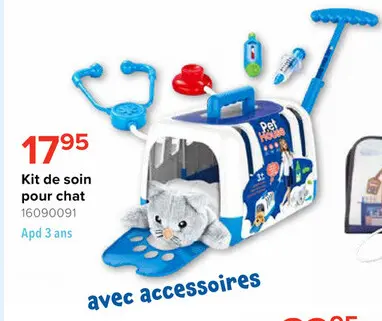 Offre: Kit de soin pour chat