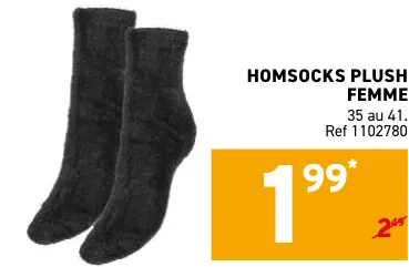 Offre: Homsocks plush femme
