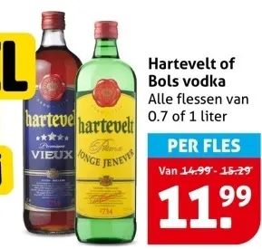 Hartevelt of Bols vodka