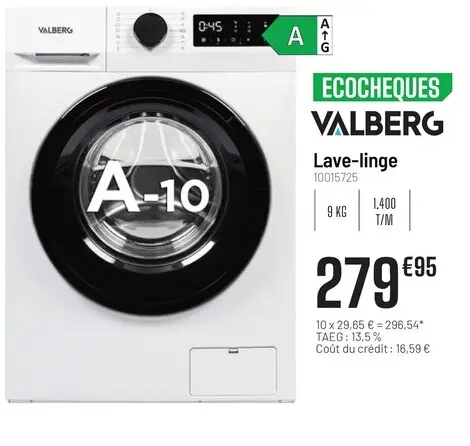 Offre: Lave-linge