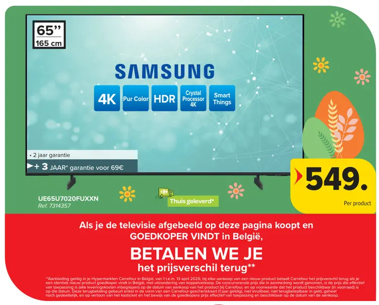 Promotie: Samsung TV