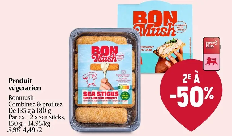 Offre: Produit végétarien