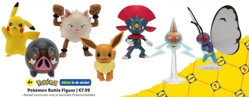 Aanbieding: Pokémon Battle Figuur