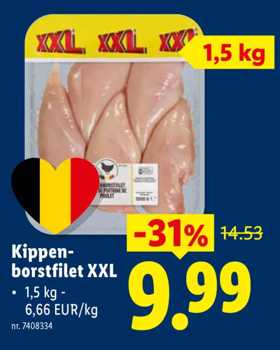 Promotie: Kippenborstfilet XXL