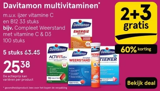 Aanbieding: Multivitaminen