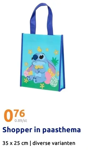 Aanbieding: Shopper in paasthema