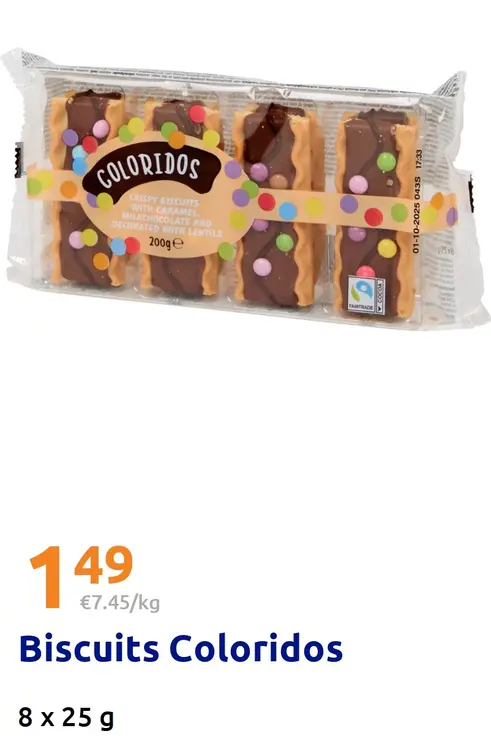 Offre: Biscuits Coloridos