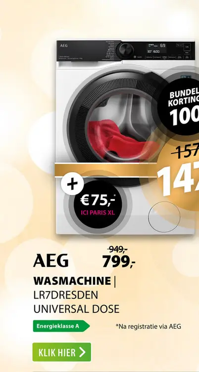 Aanbieding: AEG LR7DRESDEN UniversalDose