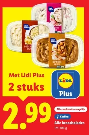 Aanbieding: Broodsalades