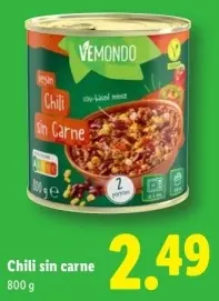 Aanbieding: Chili sin carne