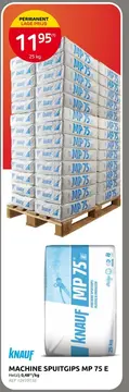 Aanbieding: Machine spuitgips mp 75 e