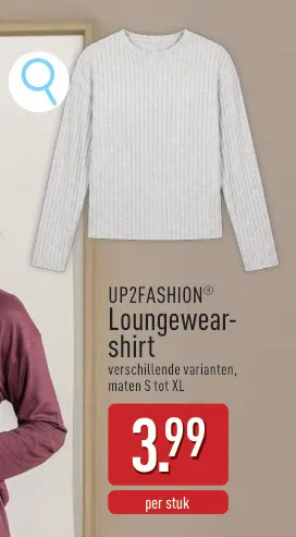Promotie: UP2FASHION® Loungewear-shirt