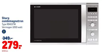 Aanbieding: Sharp combimagnetron