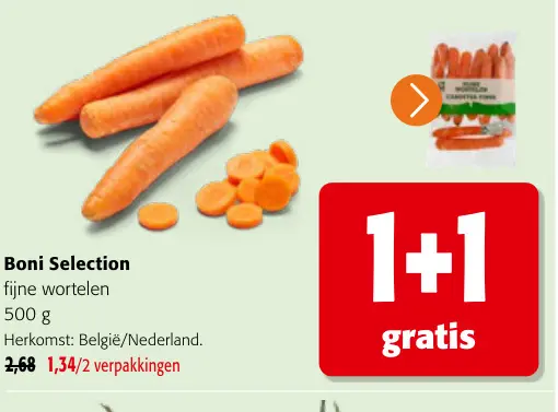 Promotie: Fijne wortelen